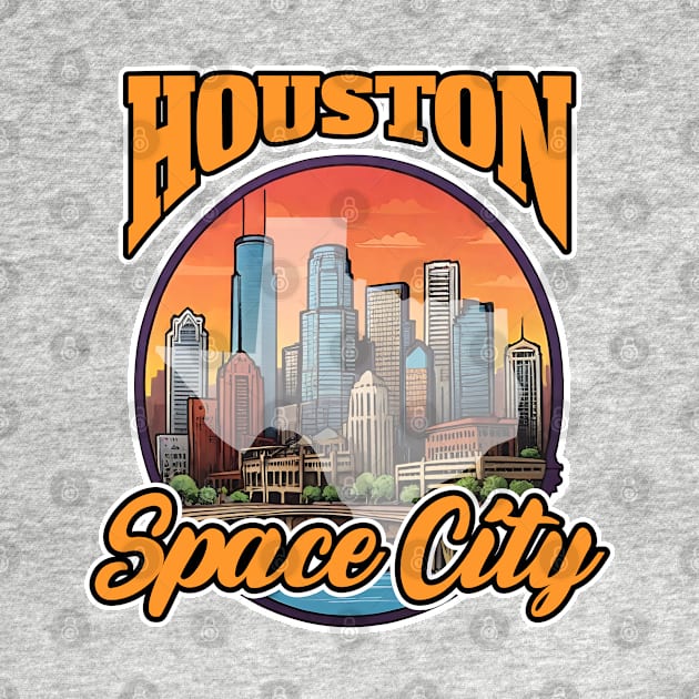 Houston Space City by Rebirth Designs